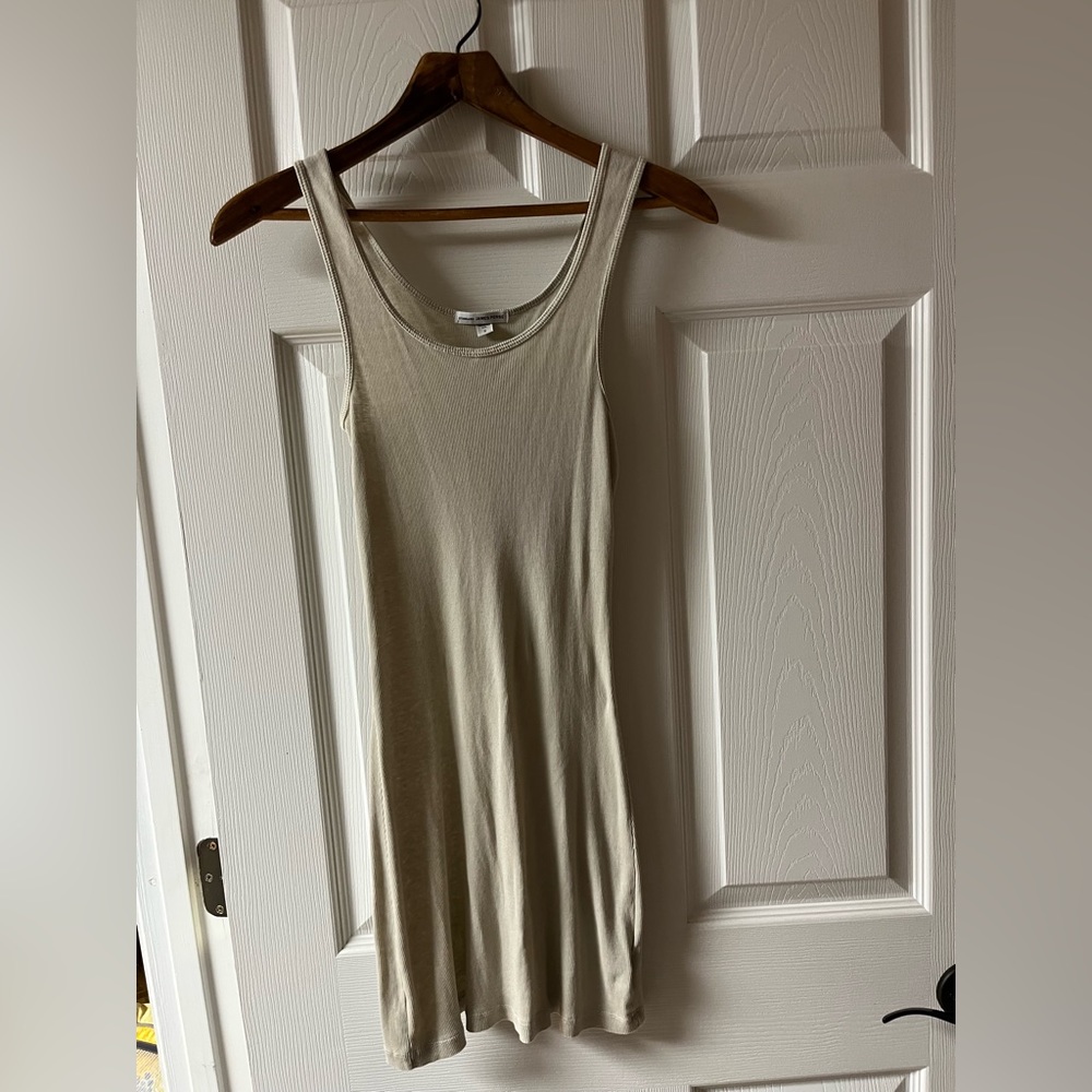 James Perse Ribbed Tank/Dress/Slip